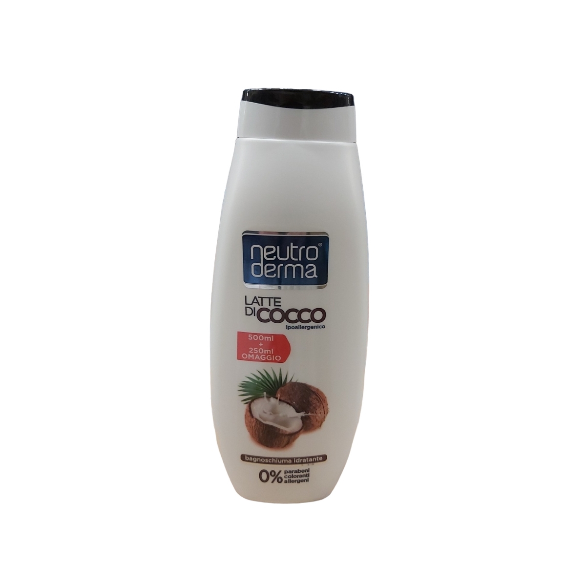 NEUTRODERMA GEL DE DUS LAPTE DE COCOS 750ML