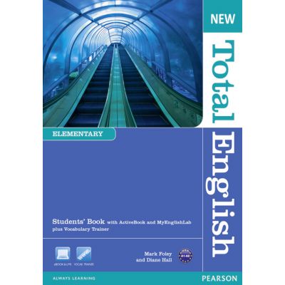 New Total English Elementary Students\' Book with Active Book and MyLab Pack - Mark Foley, Diane Hall