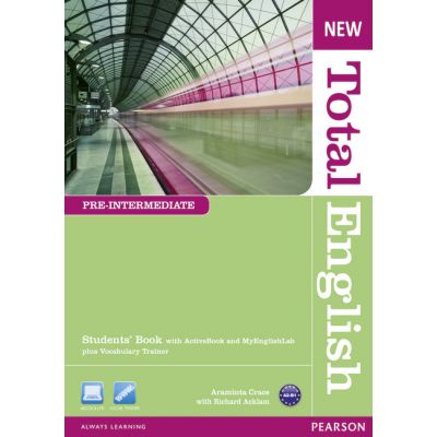 New Total English Pre-Intermediate Students\' Book with Active Book and MyLab Pack - Araminta Crace, Richard Acklam