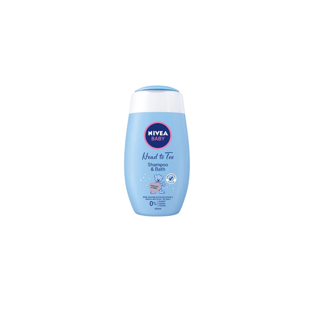 NIVEA BABY SAMPON&SPUMA BAIE 200ML HEAD TO TOE
