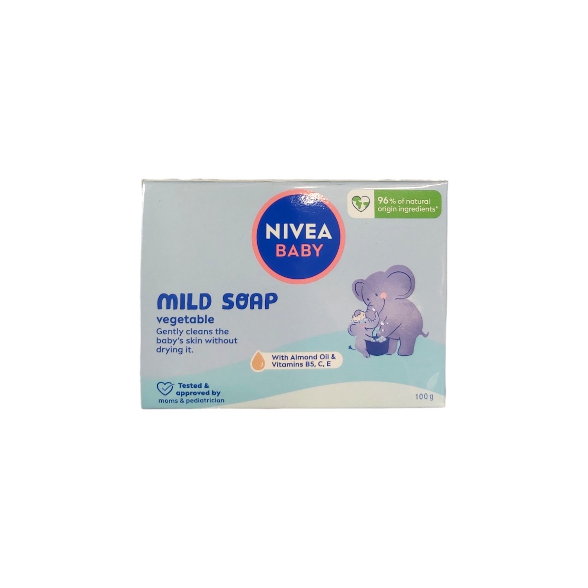 NIVEA BABY SAPUN SOLID 100G MILD ALMOND OIL&VITAMINS