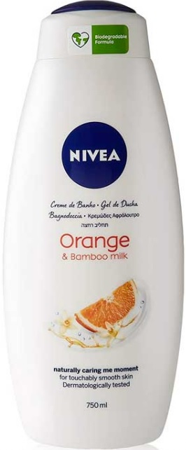 NIVEA GEL DE DUS 750ML CARE&ORANGE