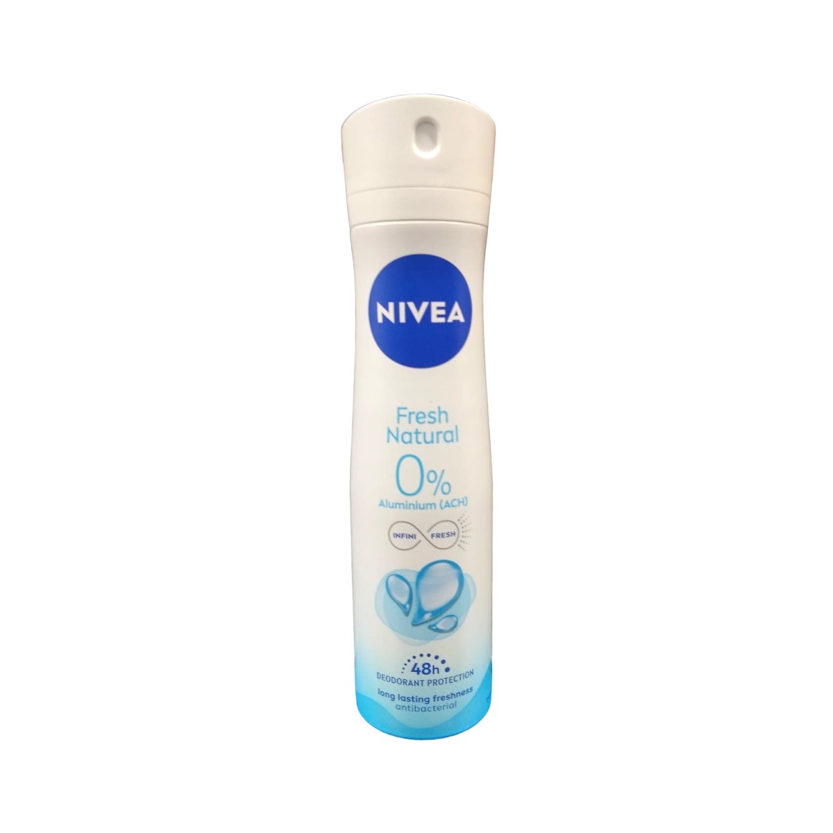 NIVEA DEO SPRAY 150ML FRESH NATURAL 0%AL.