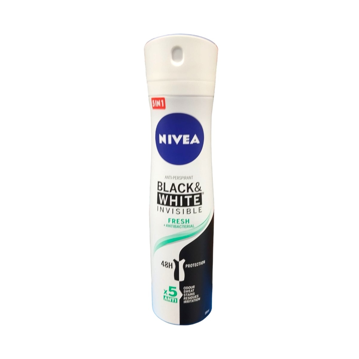 NIVEA DEO SPRAY 150ML INVISIBLE B&W FRESH