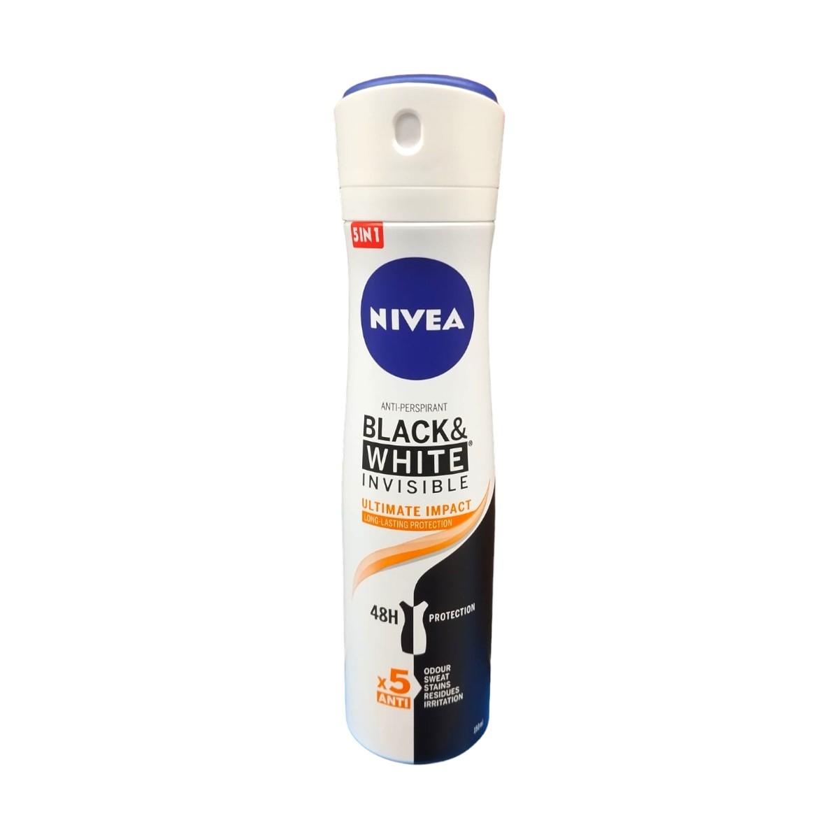NIVEA DEO SPRAY 150ML INVISIBLE B&W ULTIMATE IMPACT
