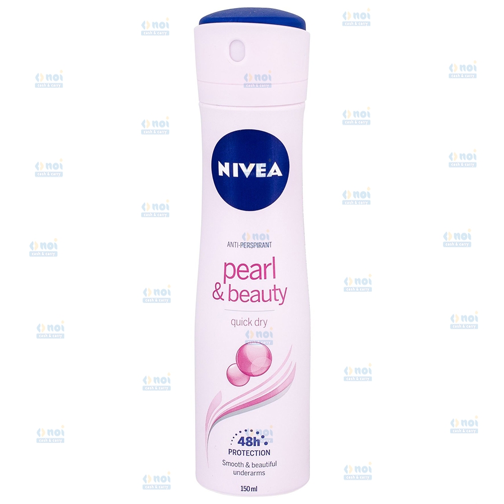 NIVEA DEO SPRAY 150ML PEARL&BEAUTY QUICK DRY
