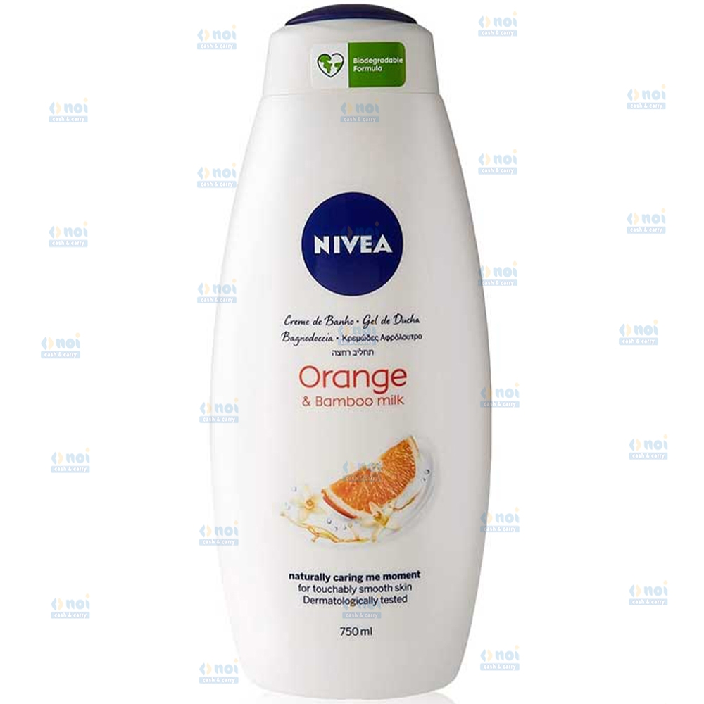 NIVEA GEL DE DUS 750ML CARE&ORANGE