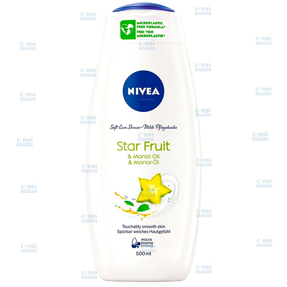 NIVEA GEL DE DUS 500ML CARE&STAR FRUIT