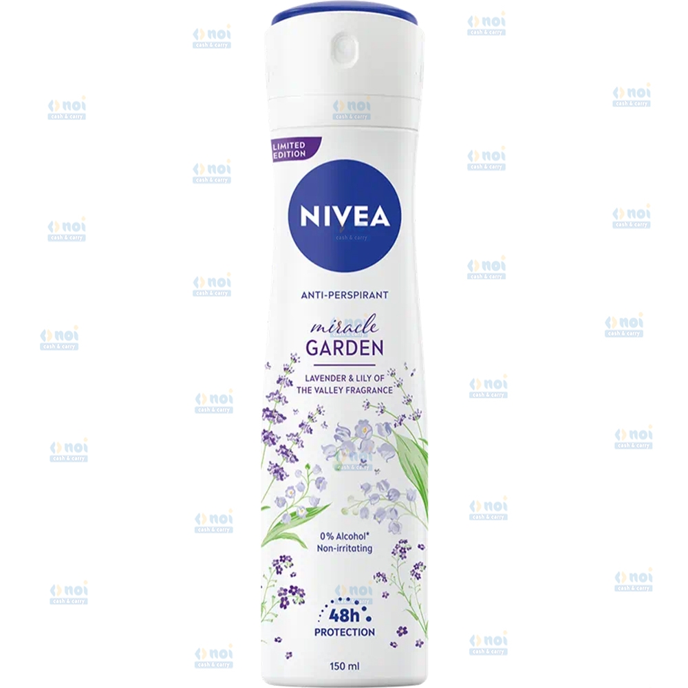 NIVEA LIM.ED. DEO SPRAY 150ML MIRACLE GARDEN LAVENDER
