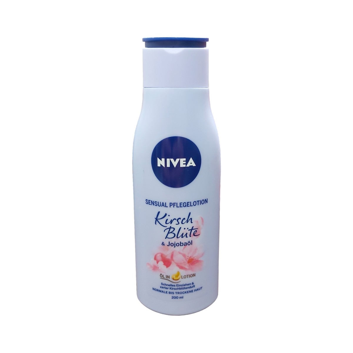 NIVEA LOTIUNE CORP 200ML CHERRY BLOSSOM&JOJOBA OIL