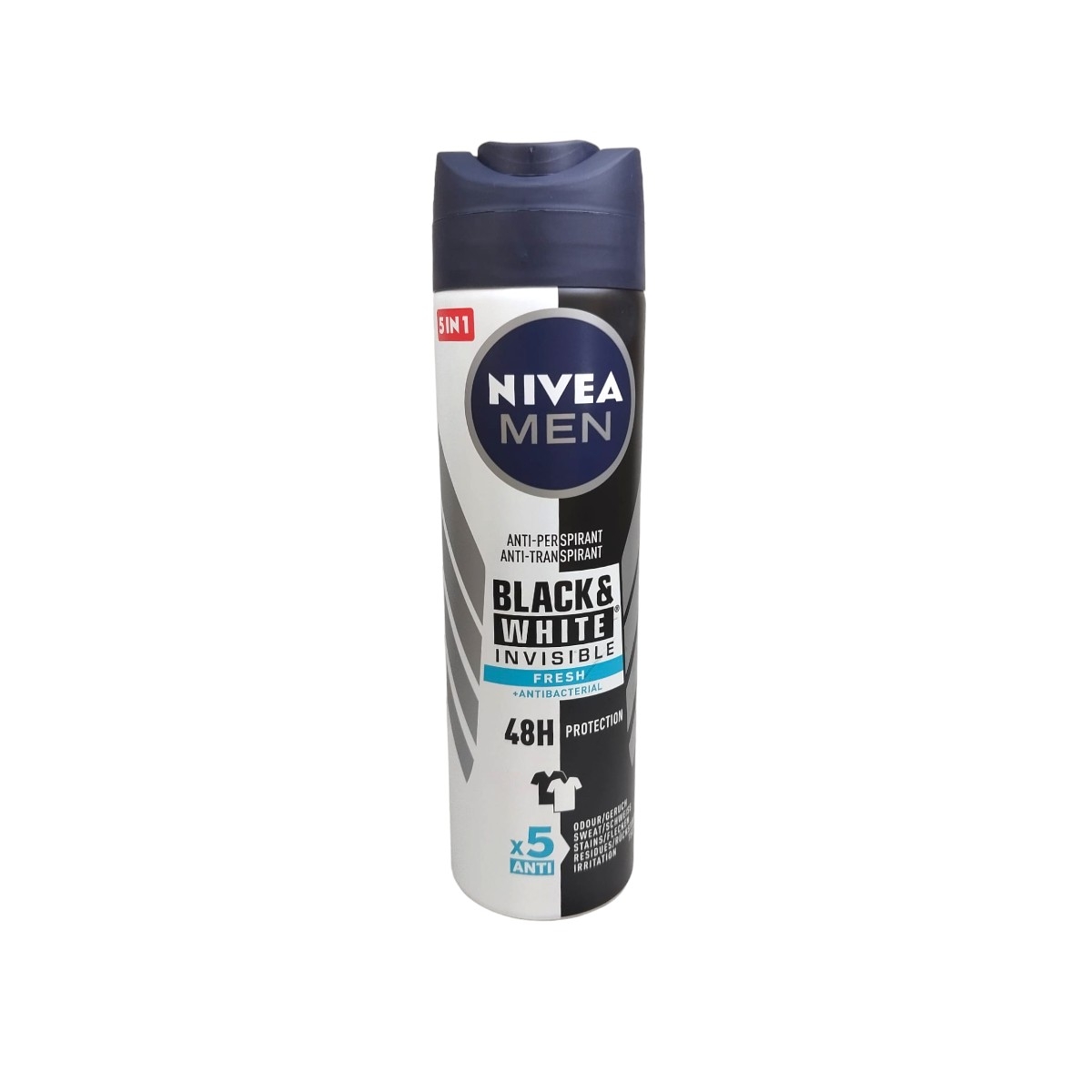 NIVEA MEN DEO SPRAY 150ML INVISIBLE B&W FRESH