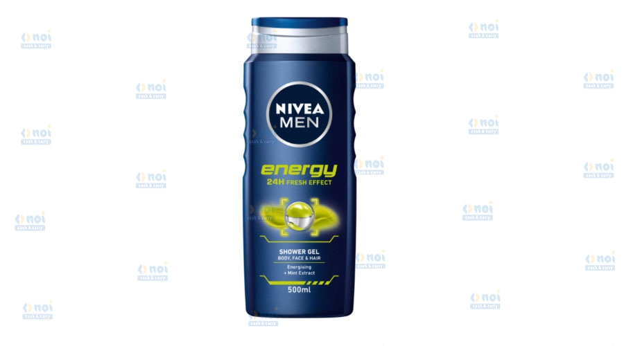 NIVEA MEN GEL DE DUS 500ML ENERGY