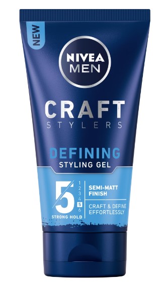 NIVEA MEN GEL PAR 150ML CRAFT STRONG SEMIMATT 5