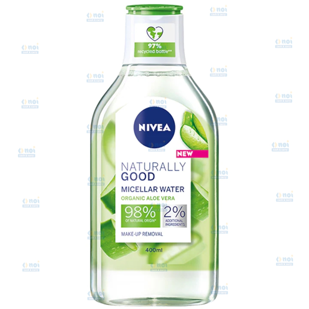 NIVEA NATURALLY GOOD APA MICELARA 400ML ORGANIC ALOE VERA