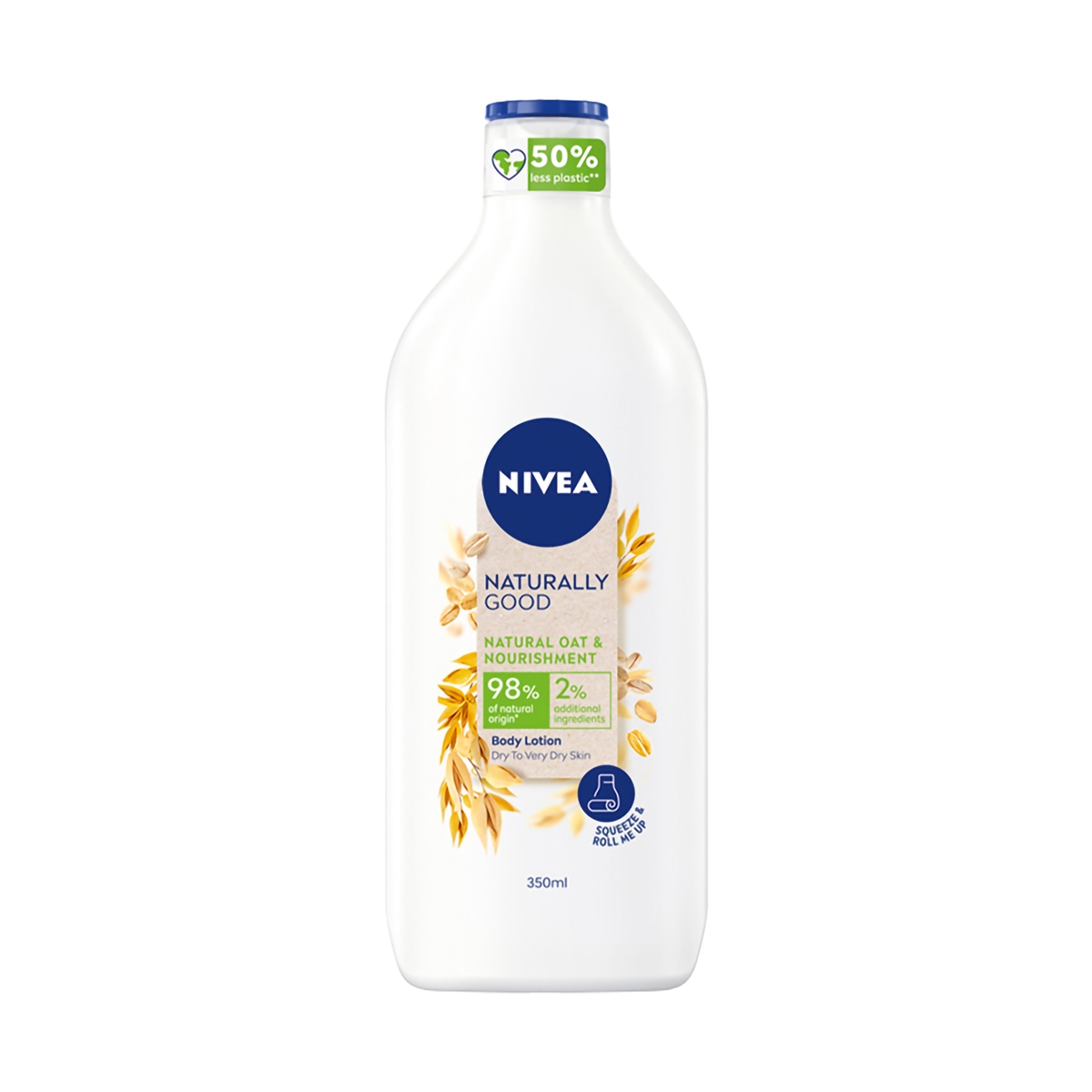 NIVEA NATURALLY GOOD LOTIUNE CORP 350ML OVAZ