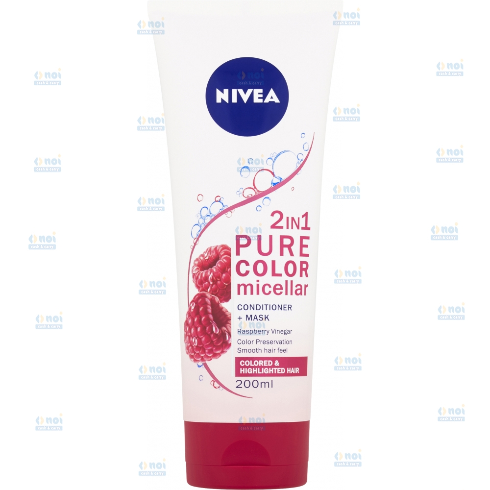 NIVEA PURE BALSAM&MASCA TRATAMENT 200ML  PAR VOPSIT MICELLAR