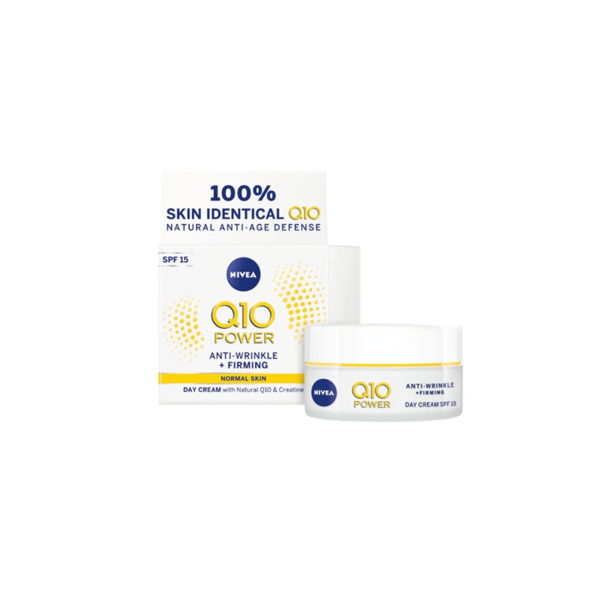 NIVEA CREMA ZI 50ML Q10 POWER ANTIRID SPF15