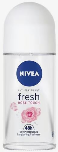 NIVEA ROLL-ON 50ML FRESH ROSE TOUCH