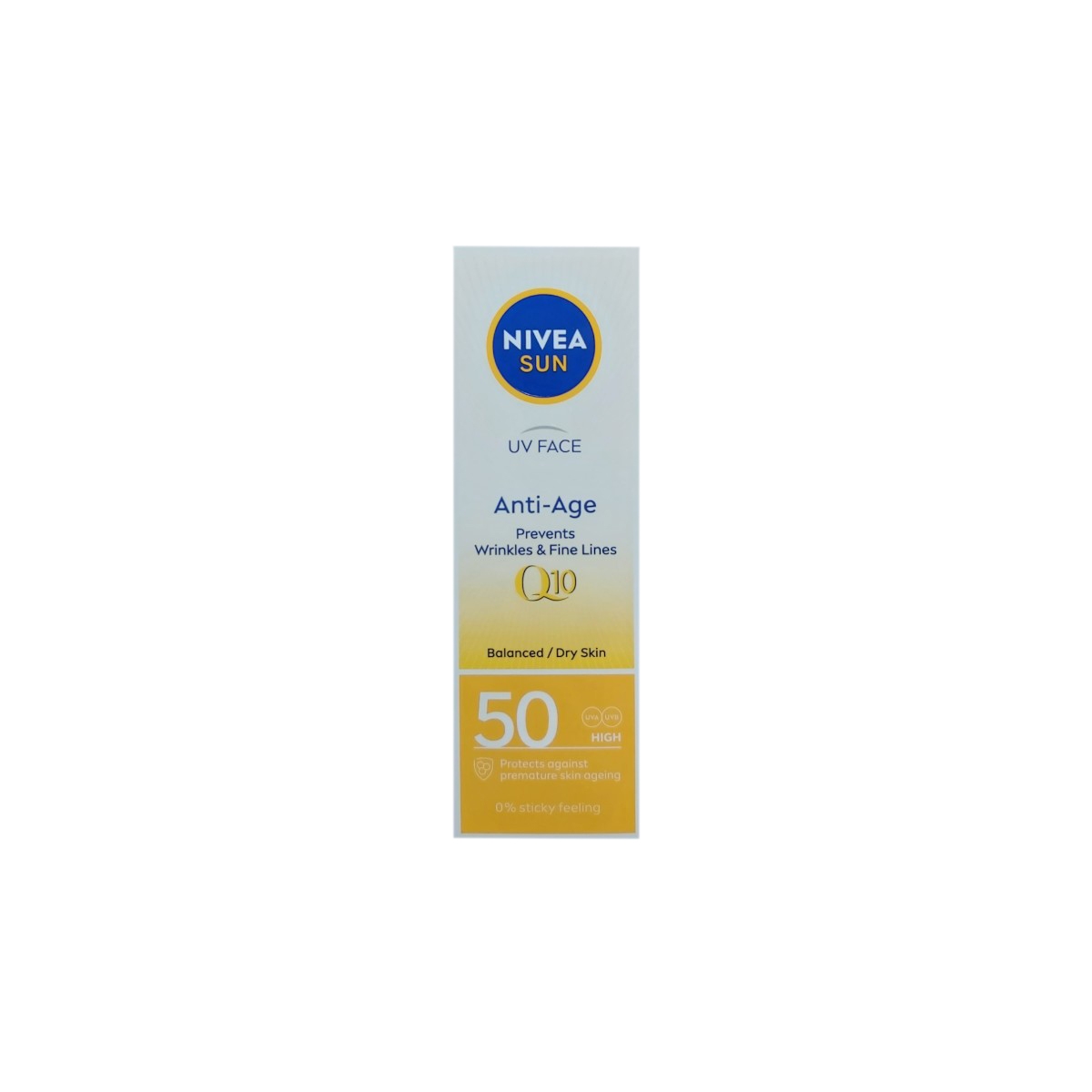 NIVEA SUN CREMA FATA 50ML Q10 ANTI AGE 50SPF