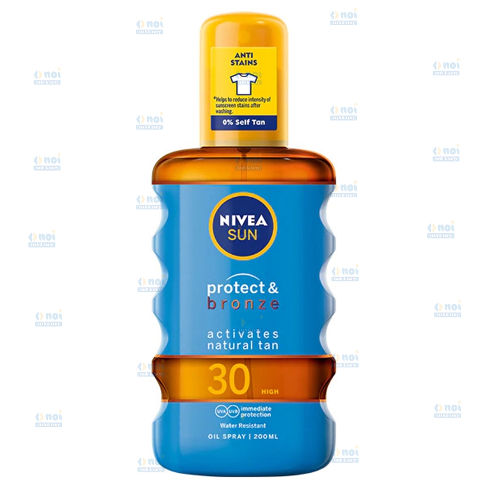NIVEA SUN ULEI SPRAY BRONZANT 200ML PROTECT&BRONZE 30SPF