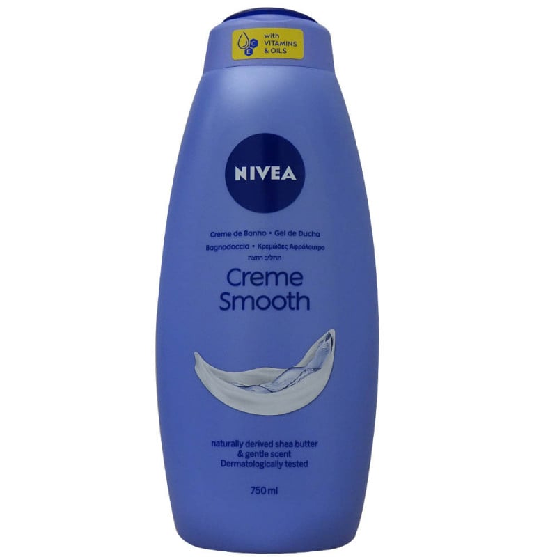 NIVEA GEL DE DUS 750ML CREME SMOOTH