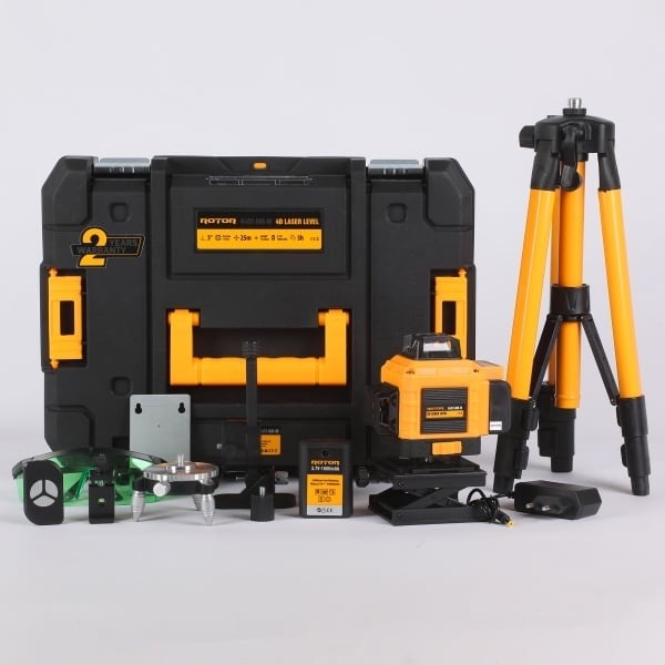 Nivela Laser 4D ROTOR E4DT-DB-M, 16 linii 4x360°, autonivelanta, profesionala