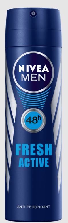 NIVEA MEN DEO SPRAY 150ML FRESH ACTIVE