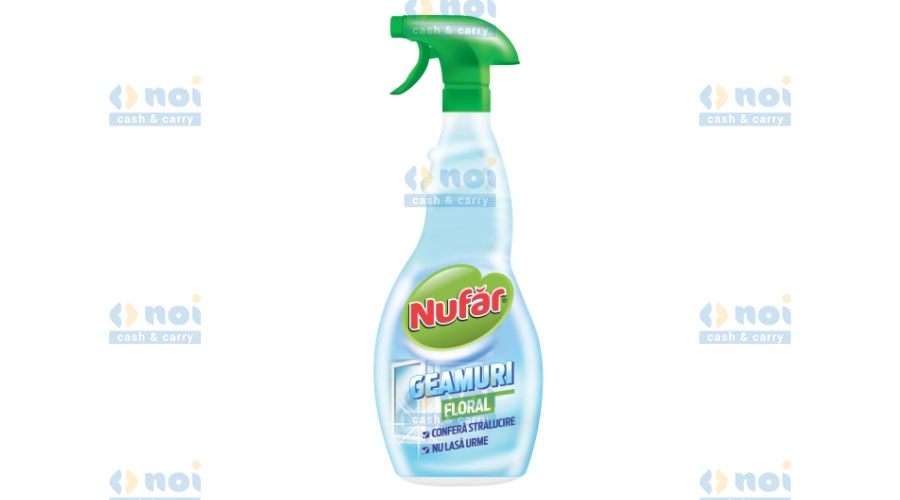 NUFAR SOLUTIE CURATARE GEAMURI FLORAL 500ML