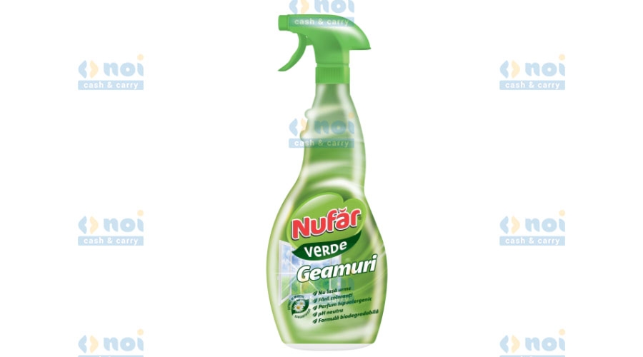 NUFAR VERDE SOLUTIE CURATARE GEAMURI 500ML