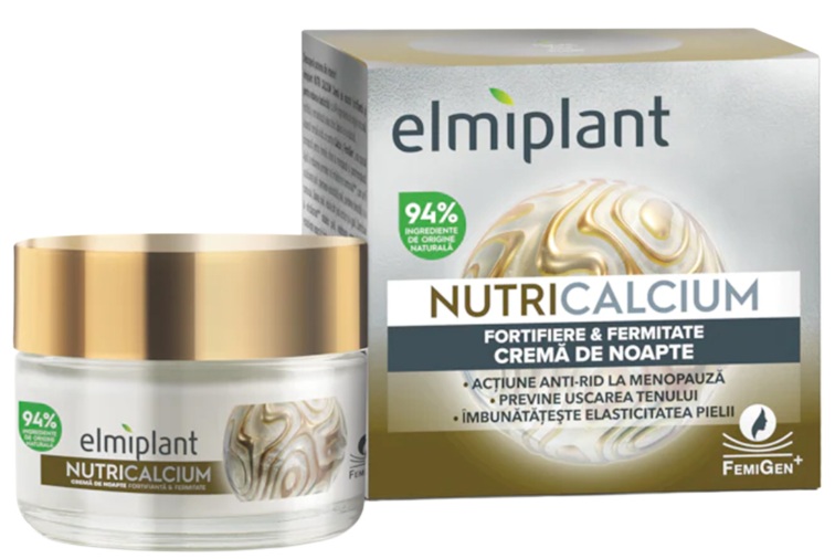 ELMIPLANT NUTRICALCIUM CREMA NOAPTE 50ML