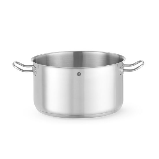 Oala medie fara capac, HENDI, Kitchen Line, 9,5 l, d280x(H)155mm