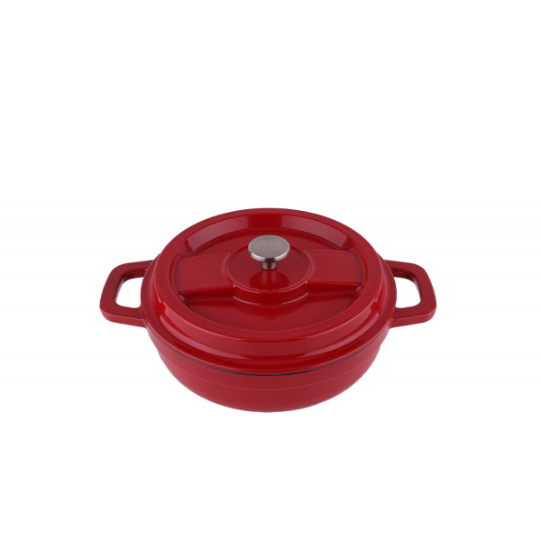Oala din fier turnat prin presiune, capacitate 2.1L,Zilan
