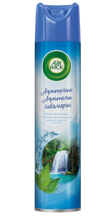 AIRWICK ODORIZANT CAMERA 300ML AEROSOL AQUAMARINE
