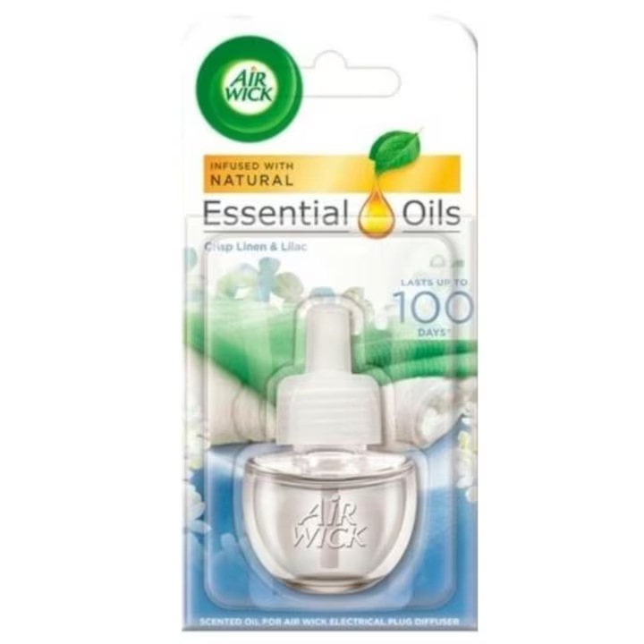 AIRWICK ODORIZANT CAM. EL. REZ. 19ML LINEN&LILIAC