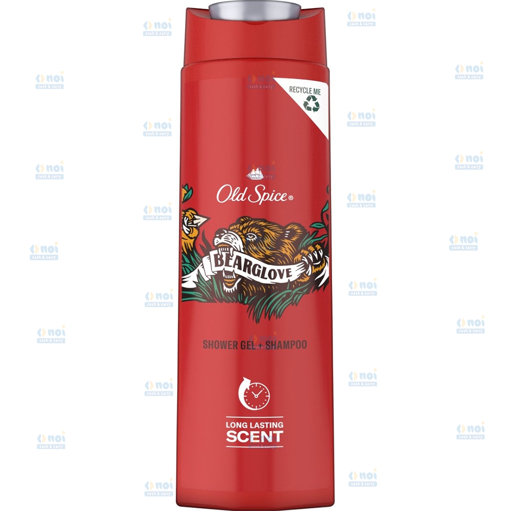 OLD SPICE 2IN1 GEL DE DUS&SAMPON BEARGLOVE 400ML