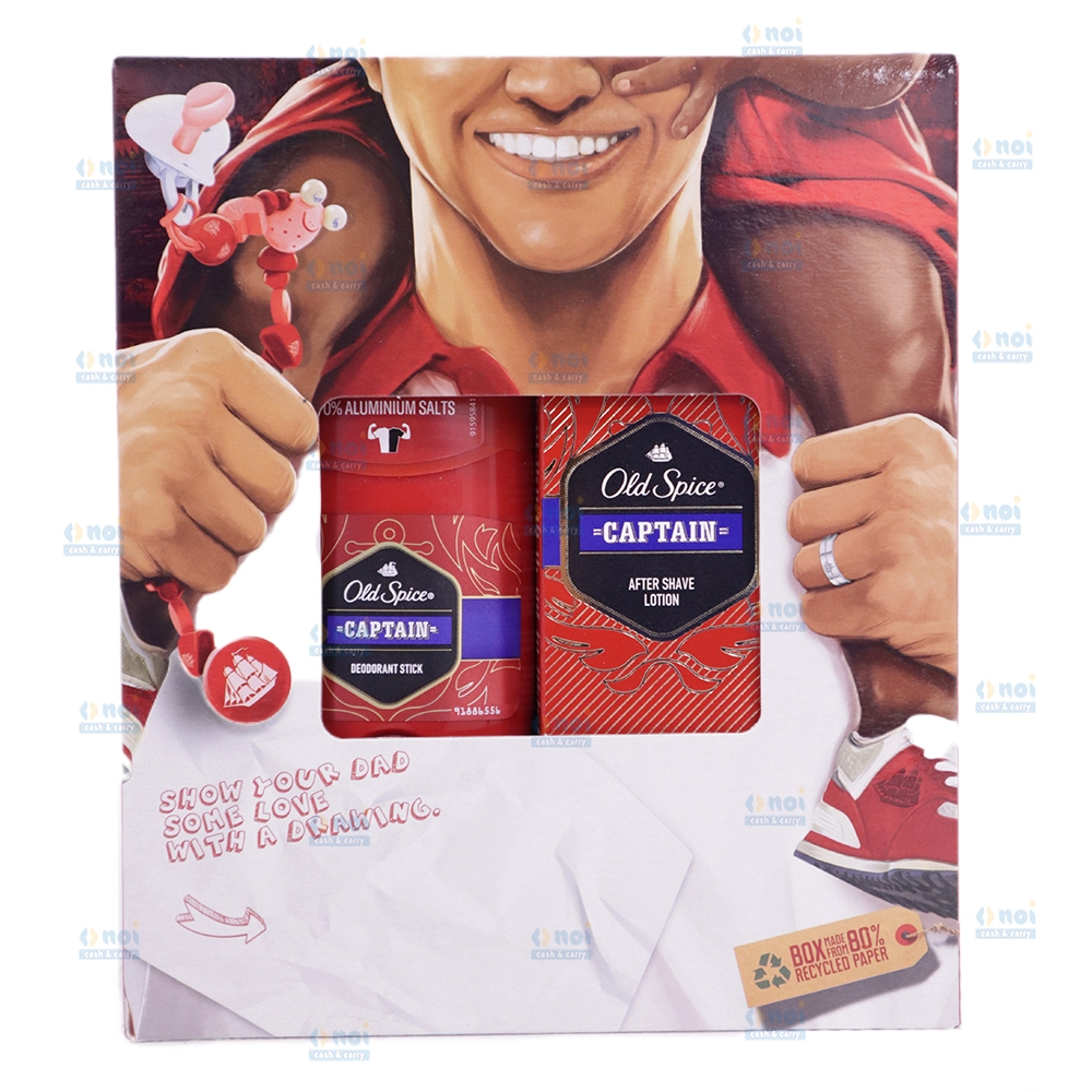 OLD SPICE CAPTAIN DEO STICK50+ASL100 SET CADOU