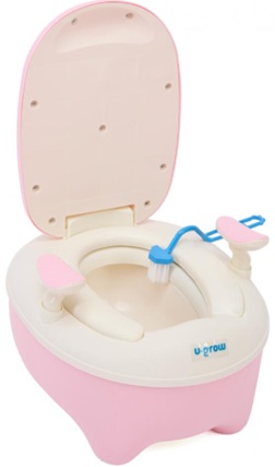 Olita cu manere, roz, U-Grow