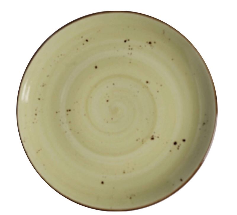 Set 6 Farfurii plate Olive 260 mm Fine Dine, Hendi