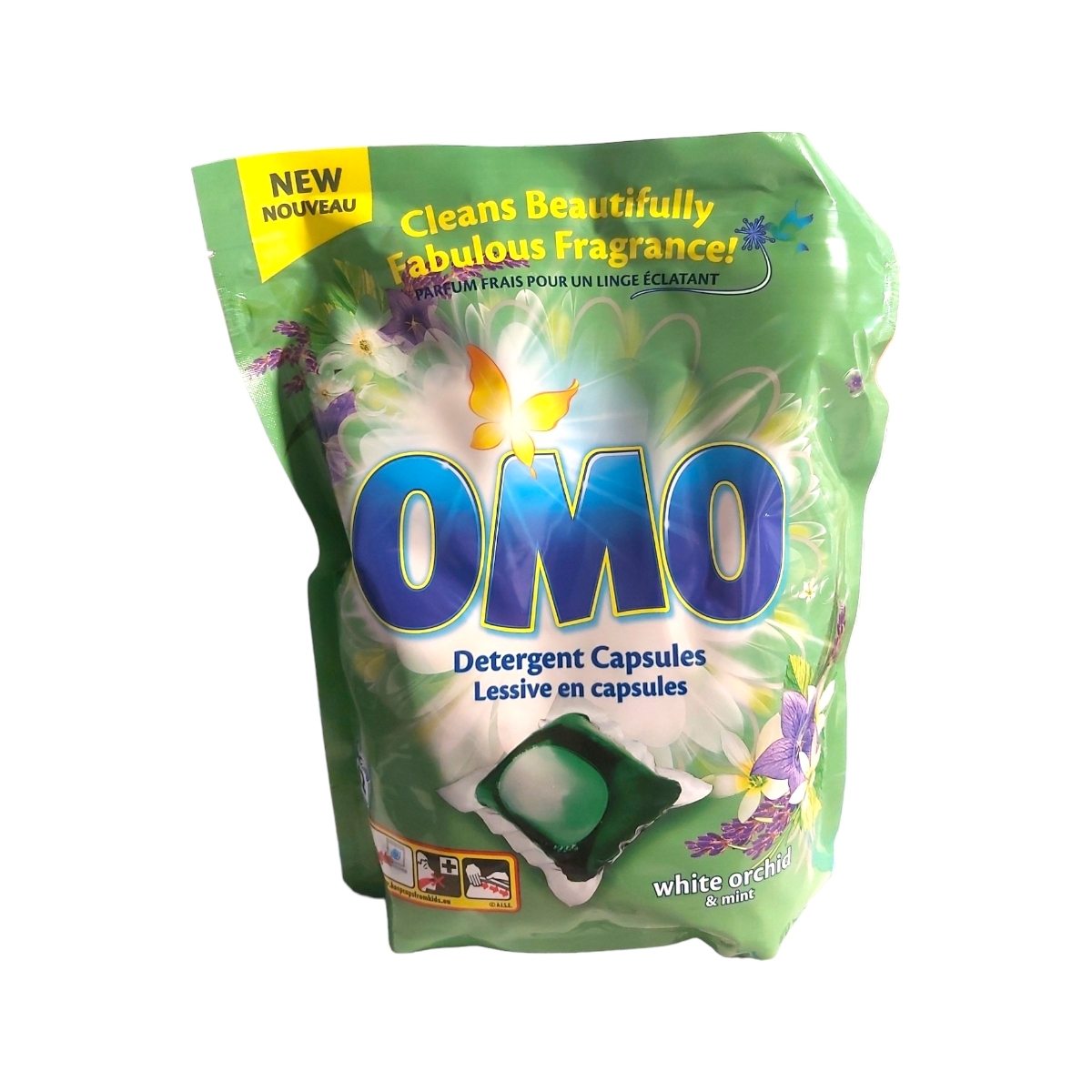 OMO DETERGENT CAPSULE 42BUC WHITE ORCHID&MINT