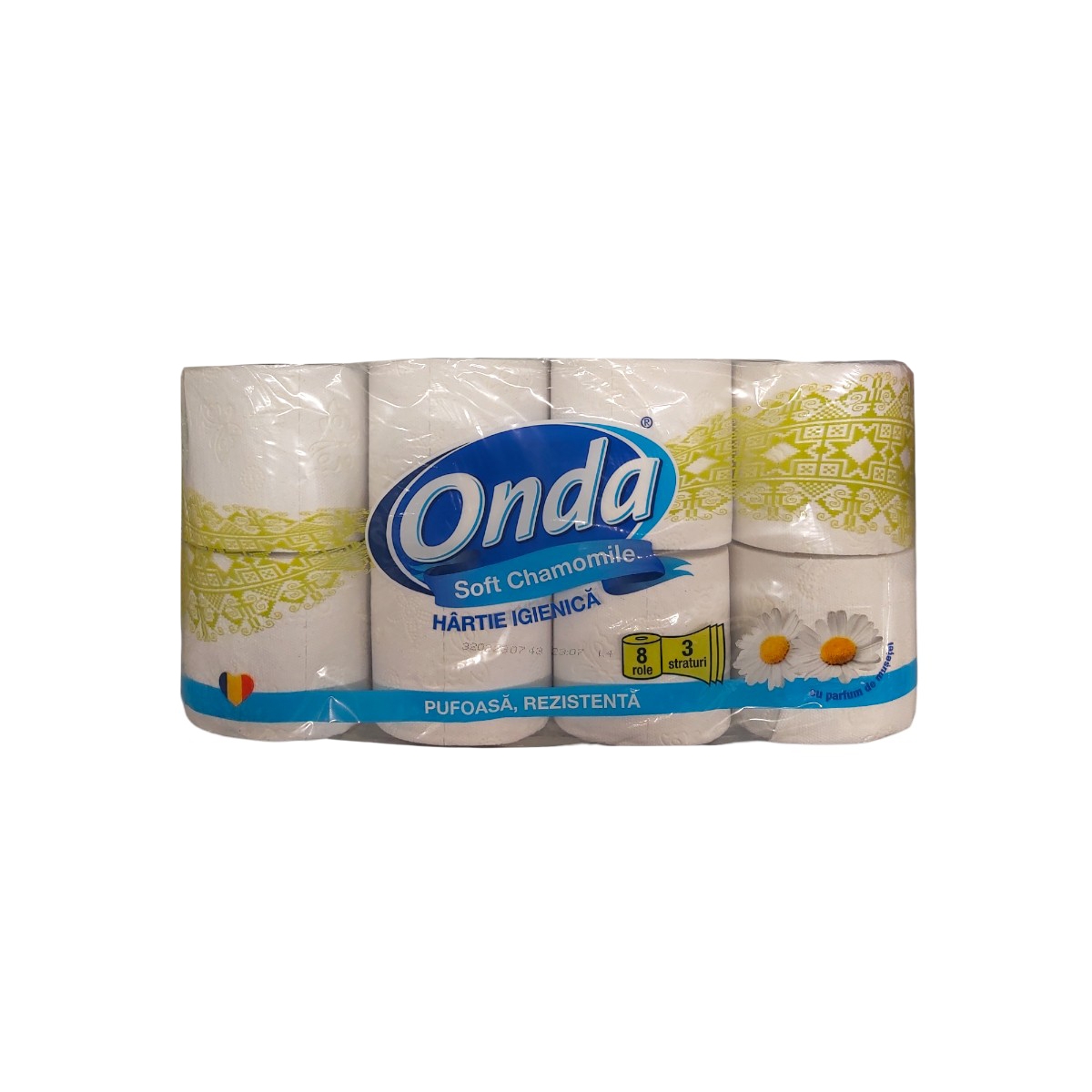 ONDA SOFT HARTIE IGIENICA CAMOMILE 3STR 8ROLE