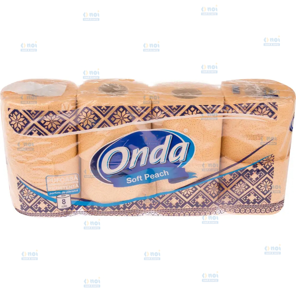 ONDA SOFT HARTIE IGIENICA PEACH 3STR 8ROLE