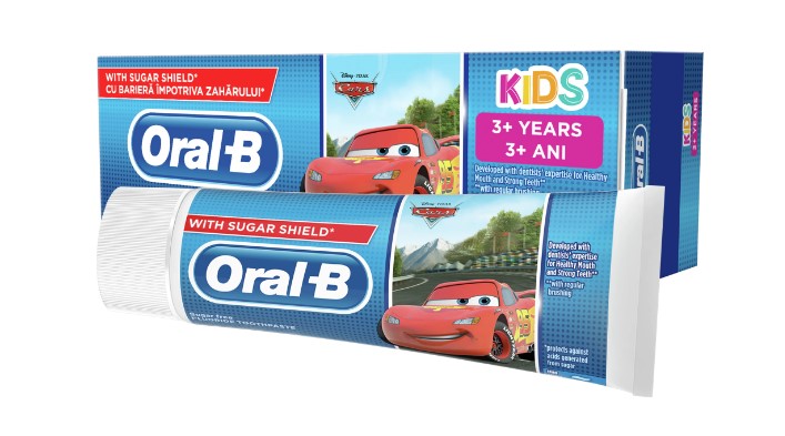 ORAL B PASTA DE DINTI FROZEN/CARS 3-5ANI 75ML