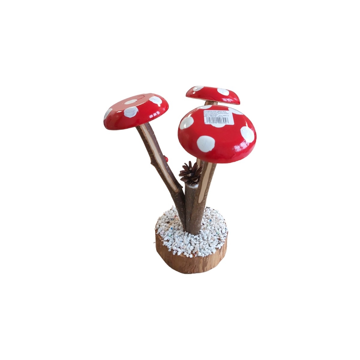 ORNAMENT CIUPERCA DIN LEMN MICA 6458