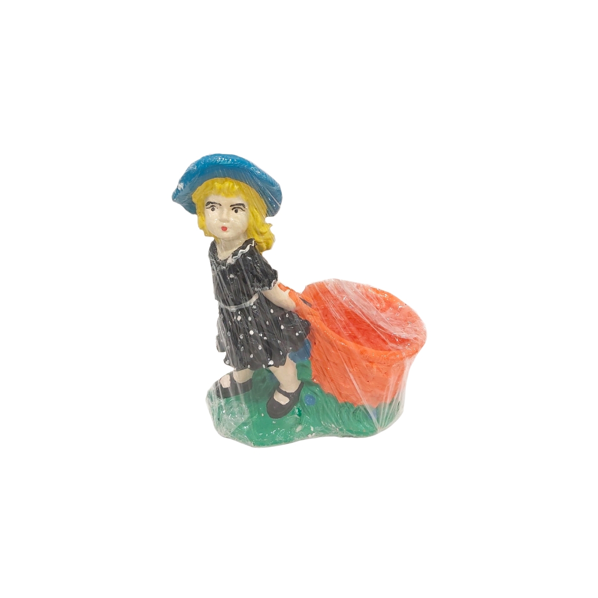 ORNAMENT DE GRADINA FATA/BAIAT DIN IPSOS CU GHIVECI 5574/5567