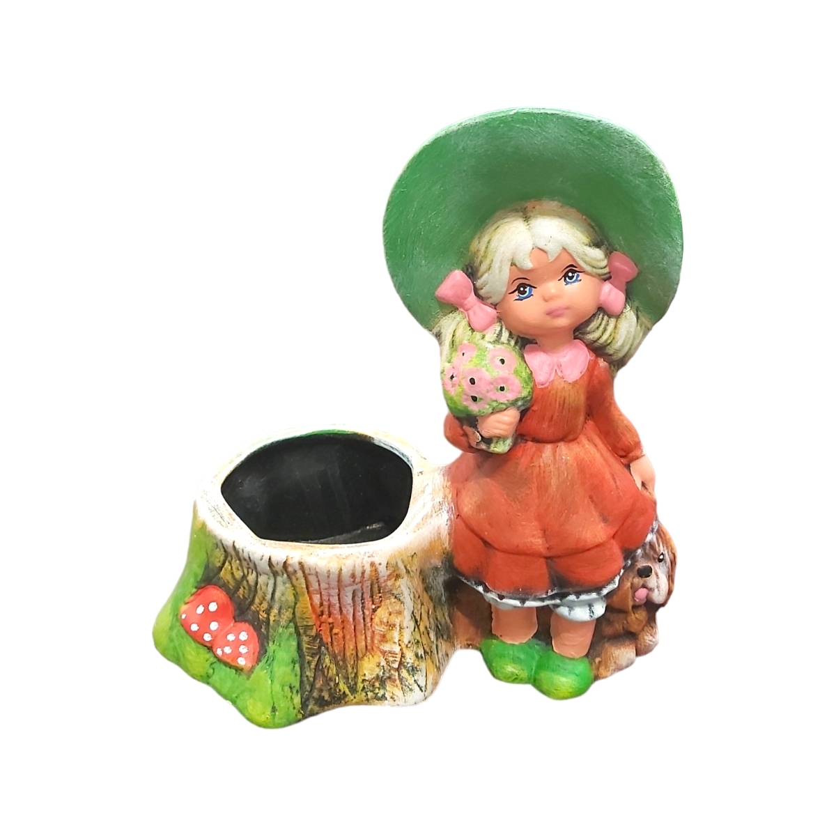 ORNAMENT DE GRADINA FATA CU  GHIVECI 6199