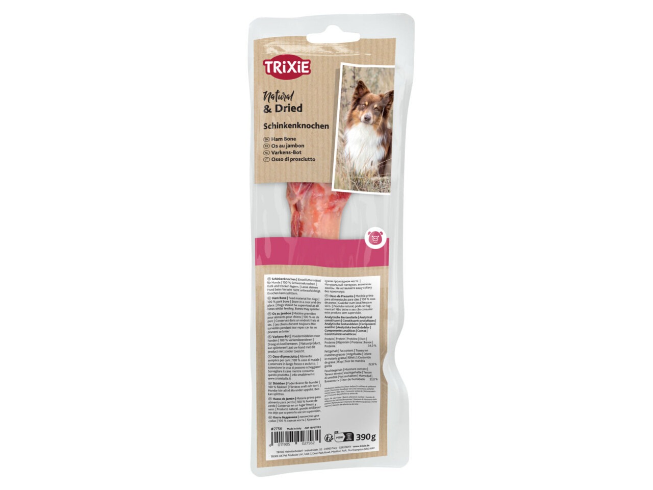Trixie Os de Porc In Vacuum 24 cm 390 g 2756