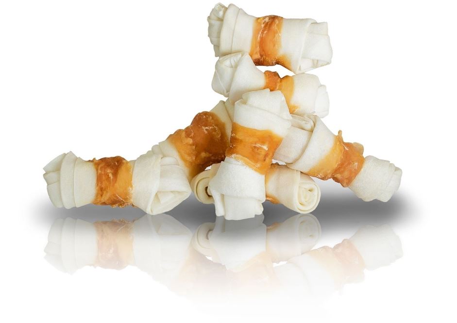 Recompense Pentru Caini, Os Innodat Cu Carne De Pui, 20 buc, A04552