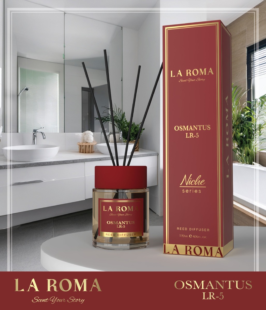 Odorizant de camera Osmantus LR - 5, 120 ml, La Roma Niche