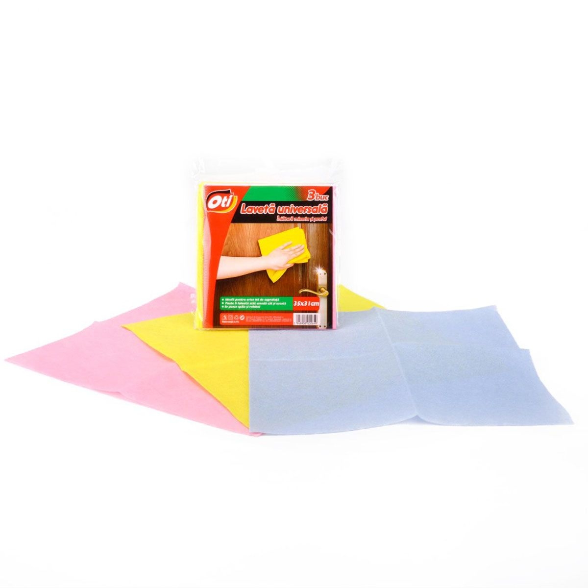 OTI LAVETA UNIVERSALA 35X31CM 3BUC/SET 040264