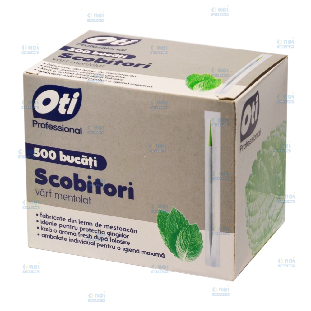 OTI SCOBITORI CU VARF MENTOLAT AMBALATE INDIVIDUAL 500BUC/CUTIE 120963